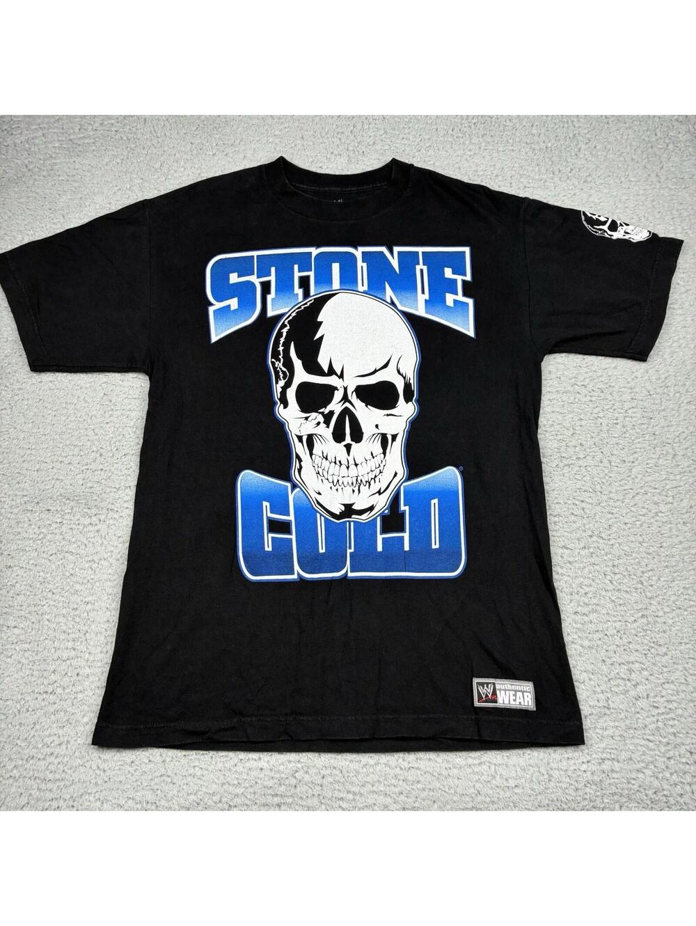 WWE Stone Cold Steve Austin 3:16 T-Shirt Mens Medium Black Graphic Tee